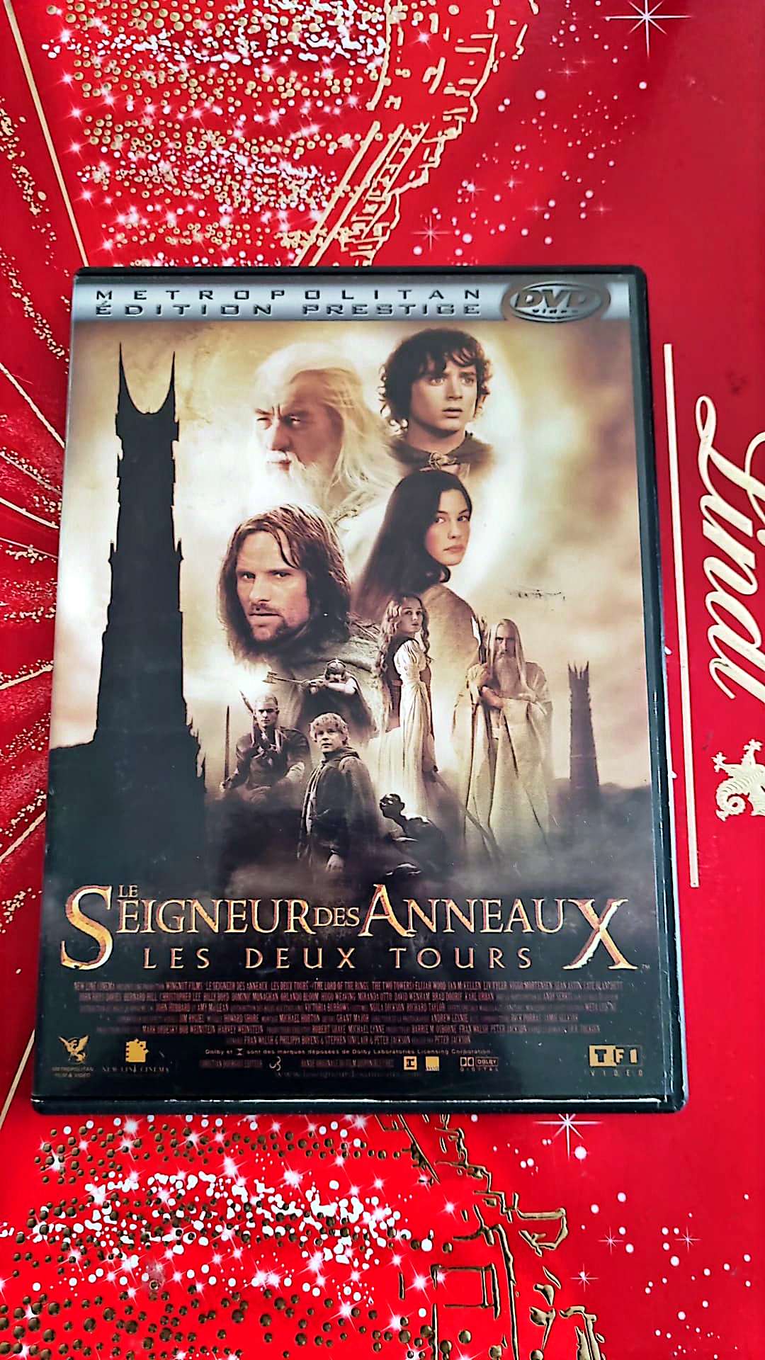 DVD le seigneur des anneaux les deux tours