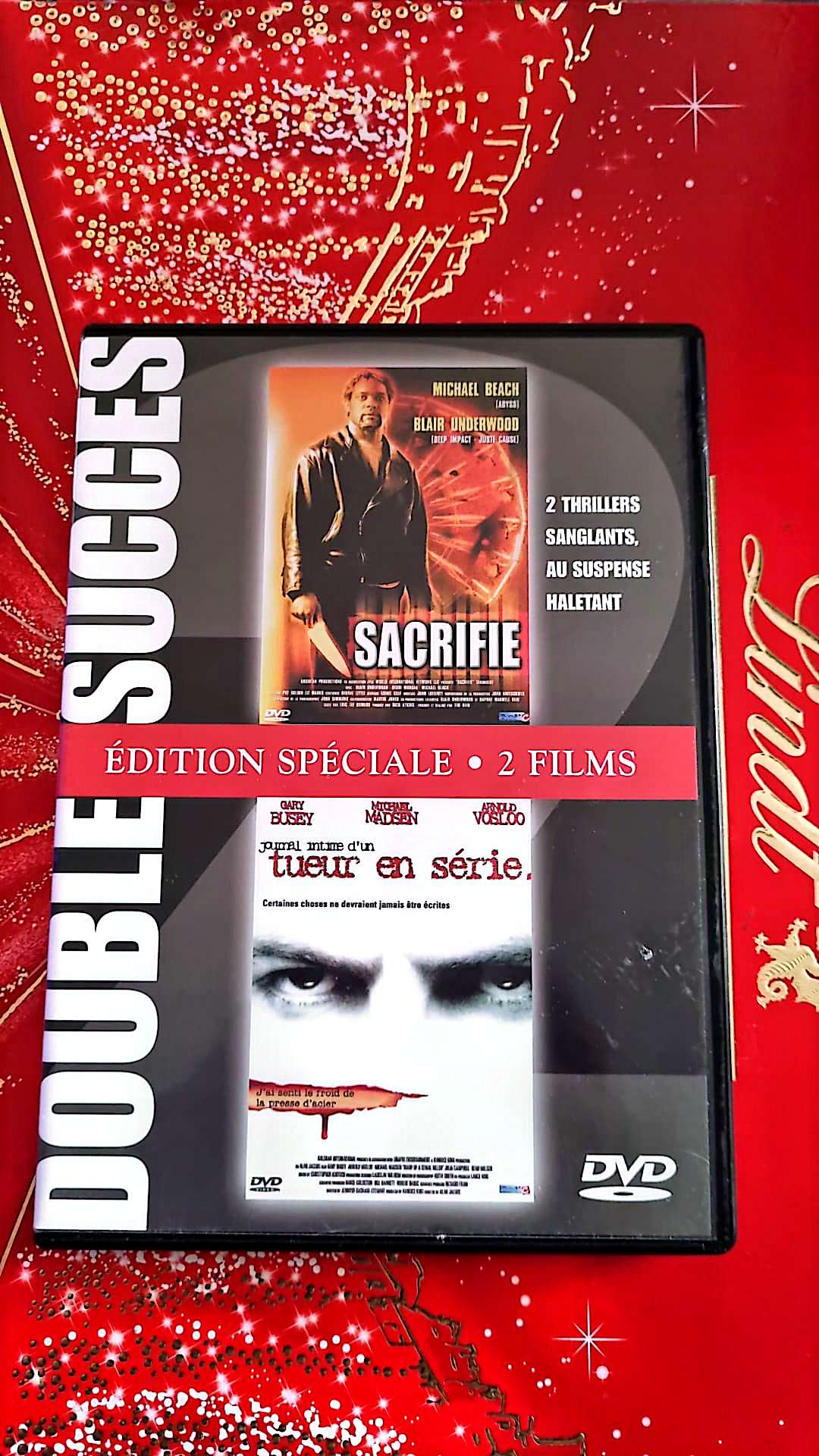 DVD Double Film Thriller – Sacrifié / Journal intime d’un tueur en série