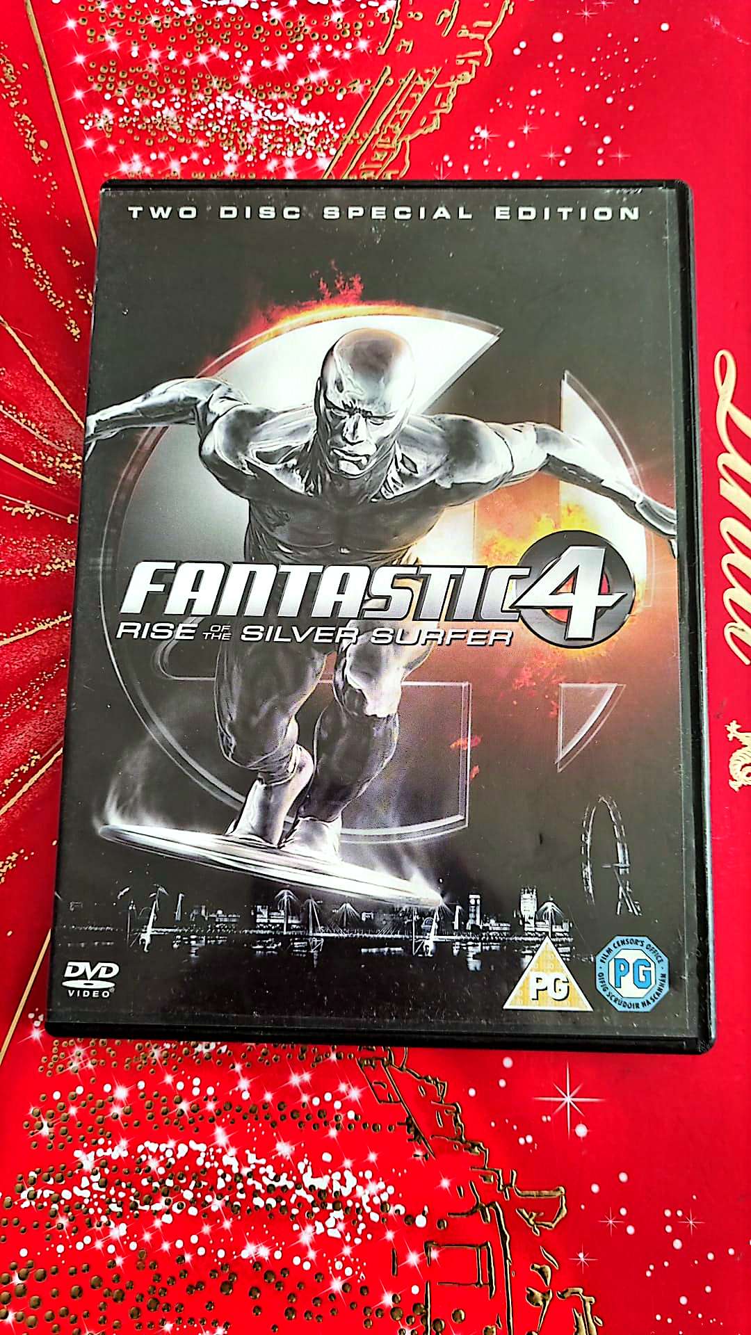 DVD fantastic 4 rise of the silver surfer