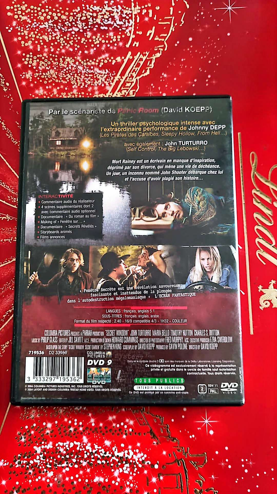 DVD Fenêtre secrète