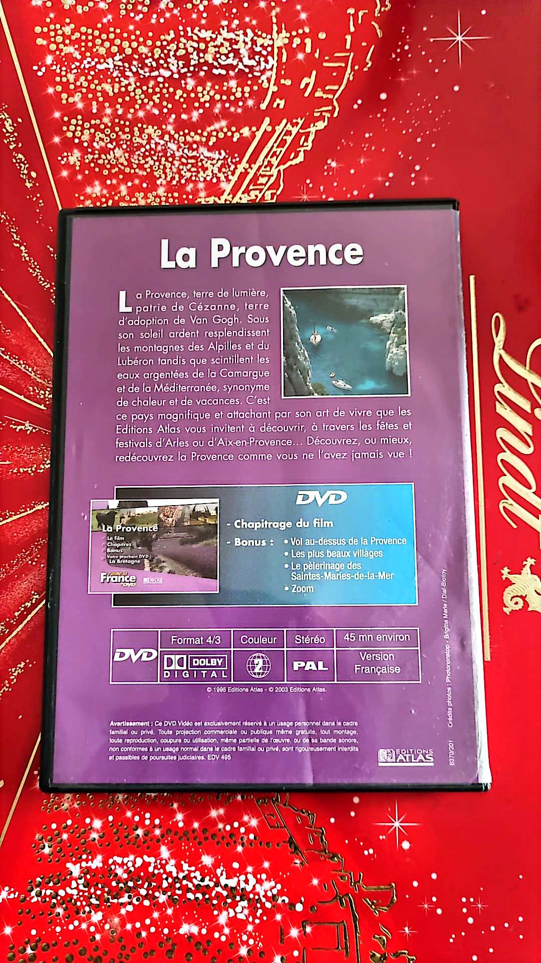 DVD J'AIME LA FRANCE LA PROVENCE