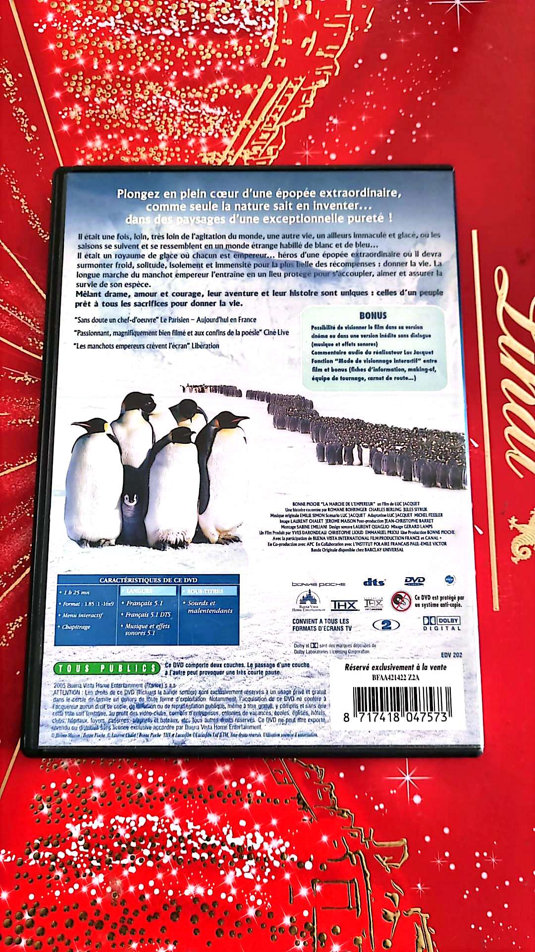 DVD la marche de l'empereur