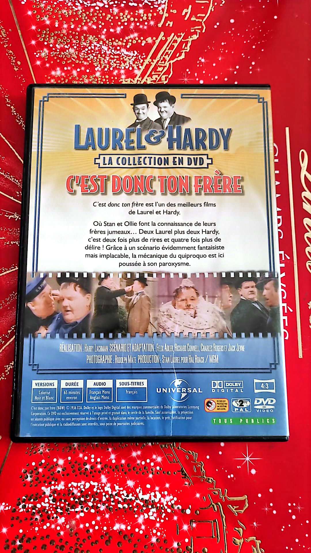 DVD laurel et hardy c'est donc ton frere