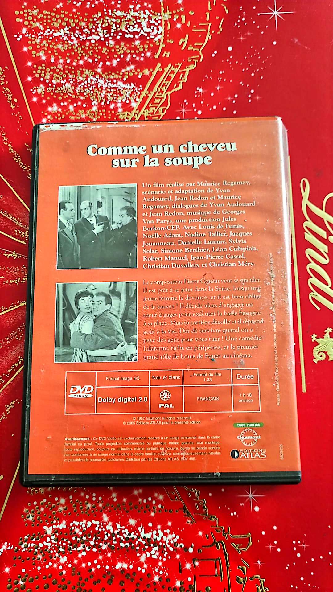 DVD Louis de Funès comme un cheveu sur la soupe