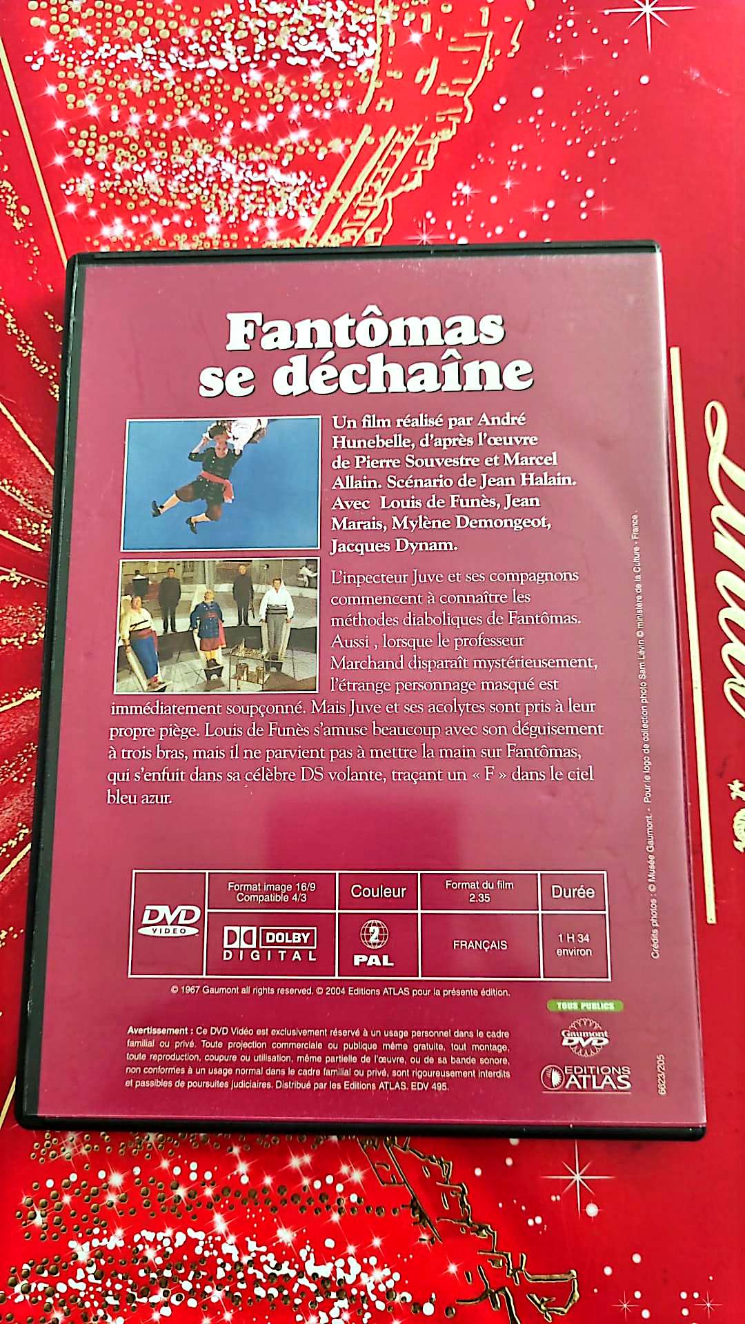 DVD louis de funes fantomas se dechaine