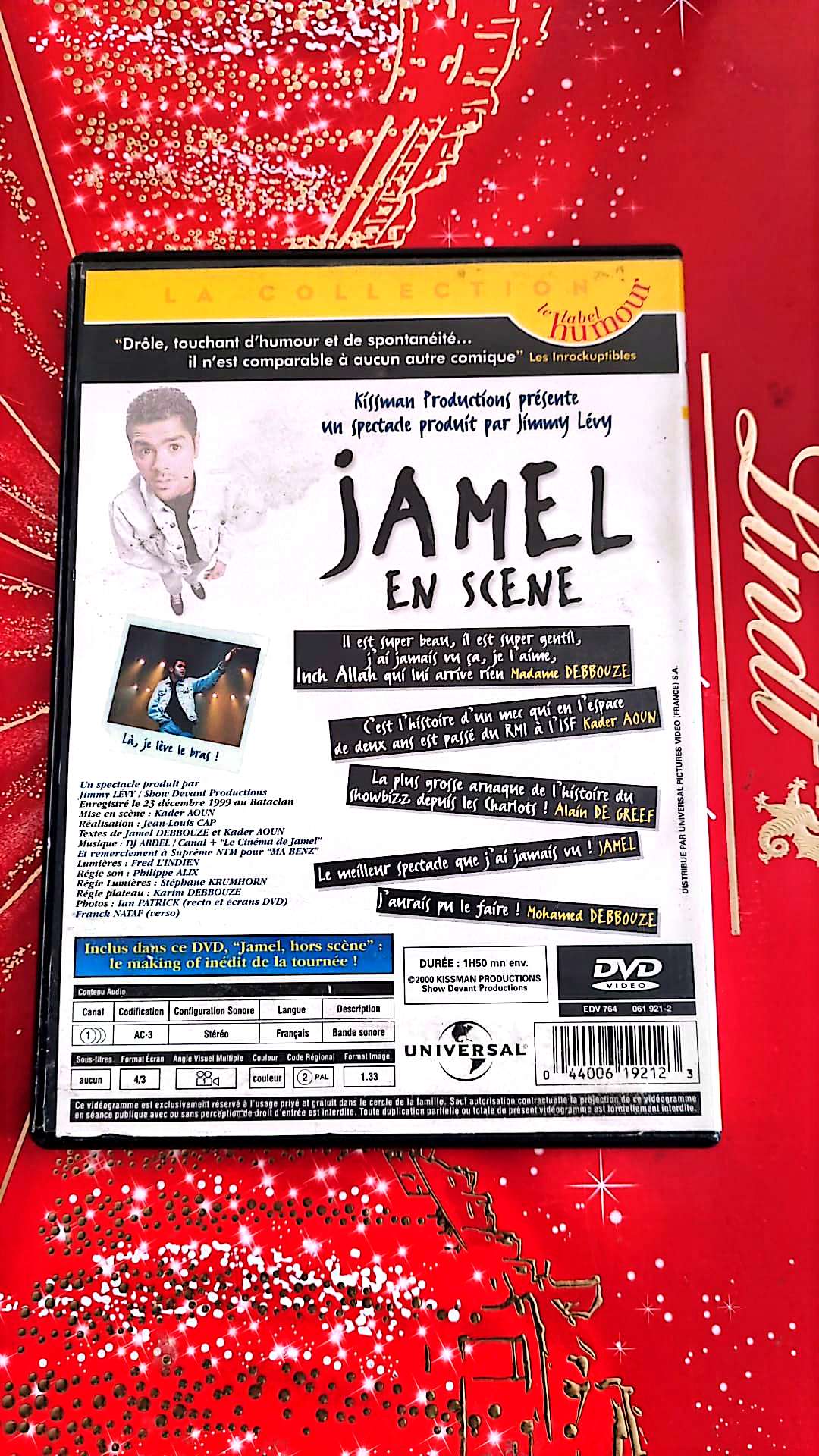 DVD jamel en scène