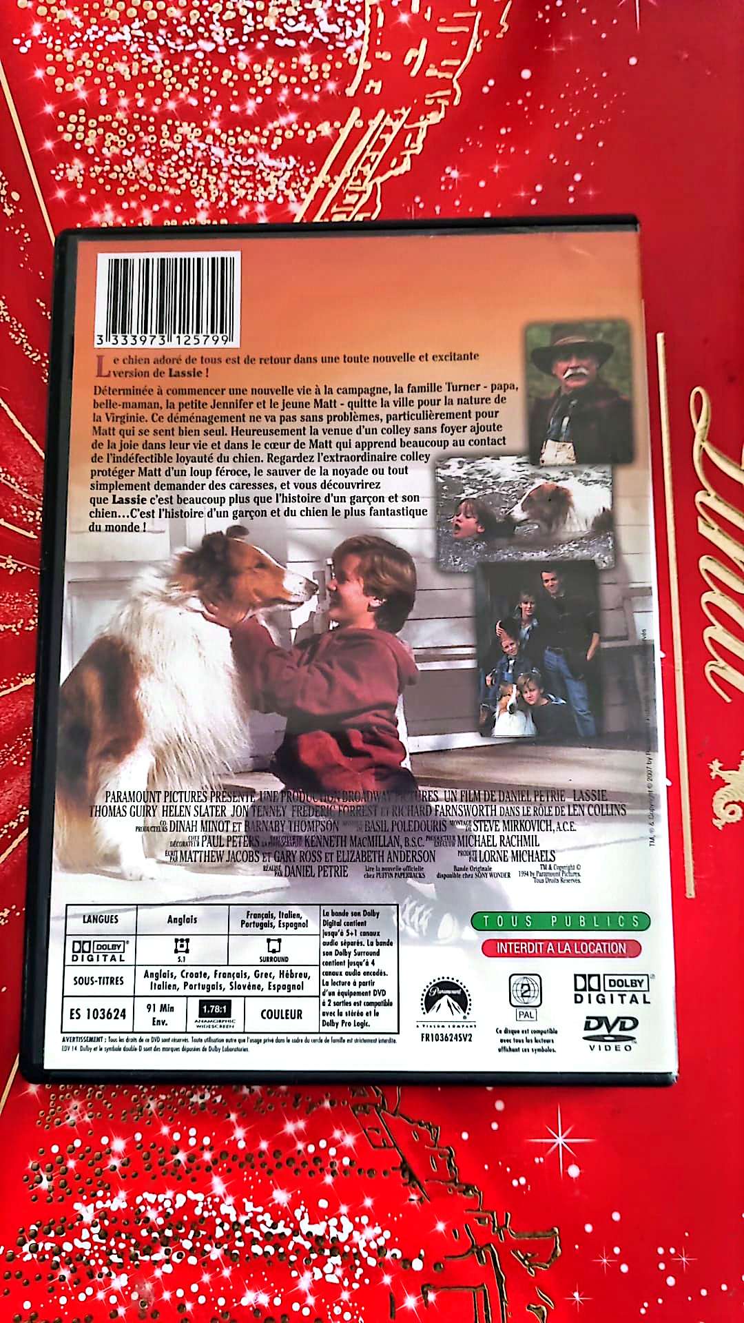DVD LASSIE DES AMIS POUR LA VIE