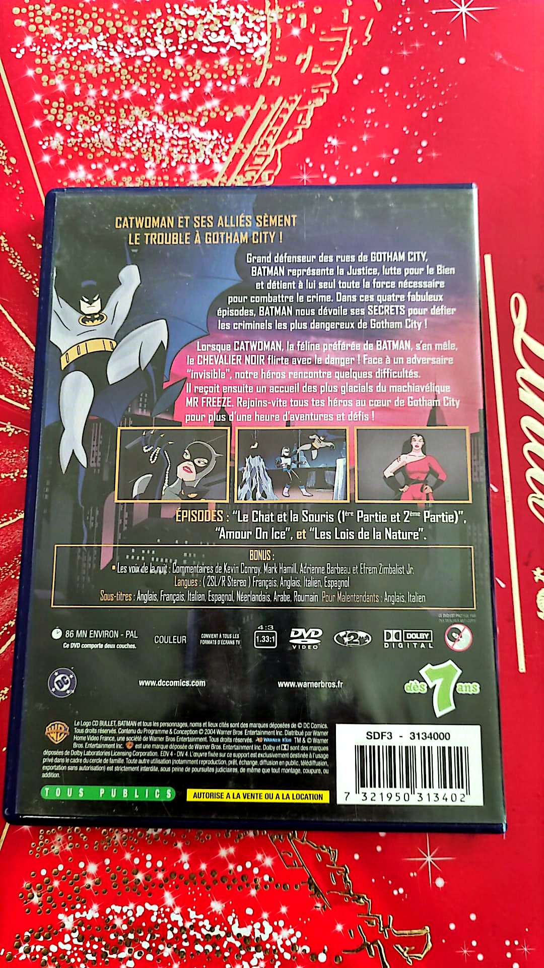 DVD Batman la série animée vol4