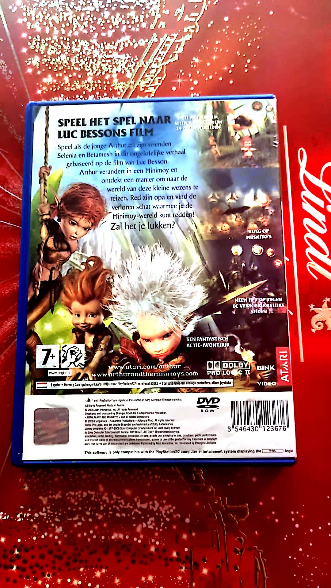 Jeu PS2 Arthur et les Minimoys