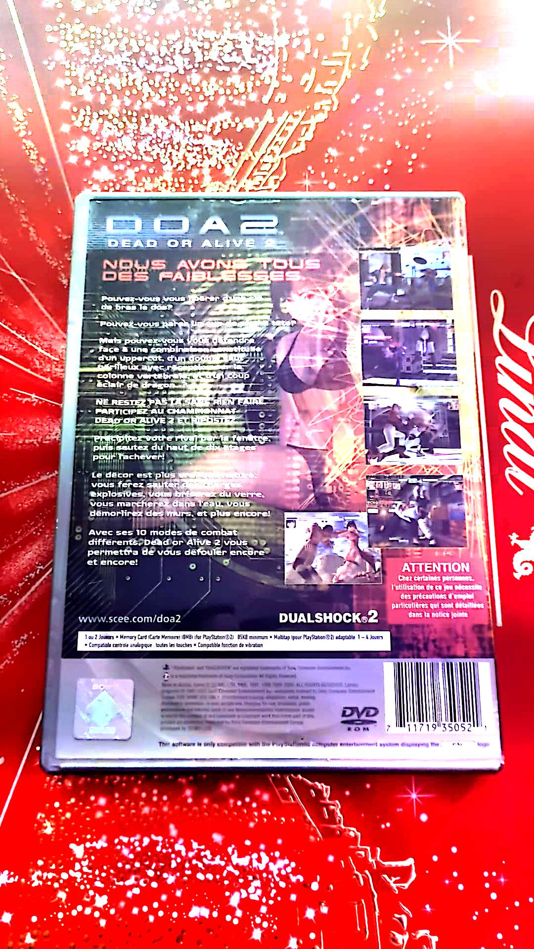 Jeu ps2 DOA 2