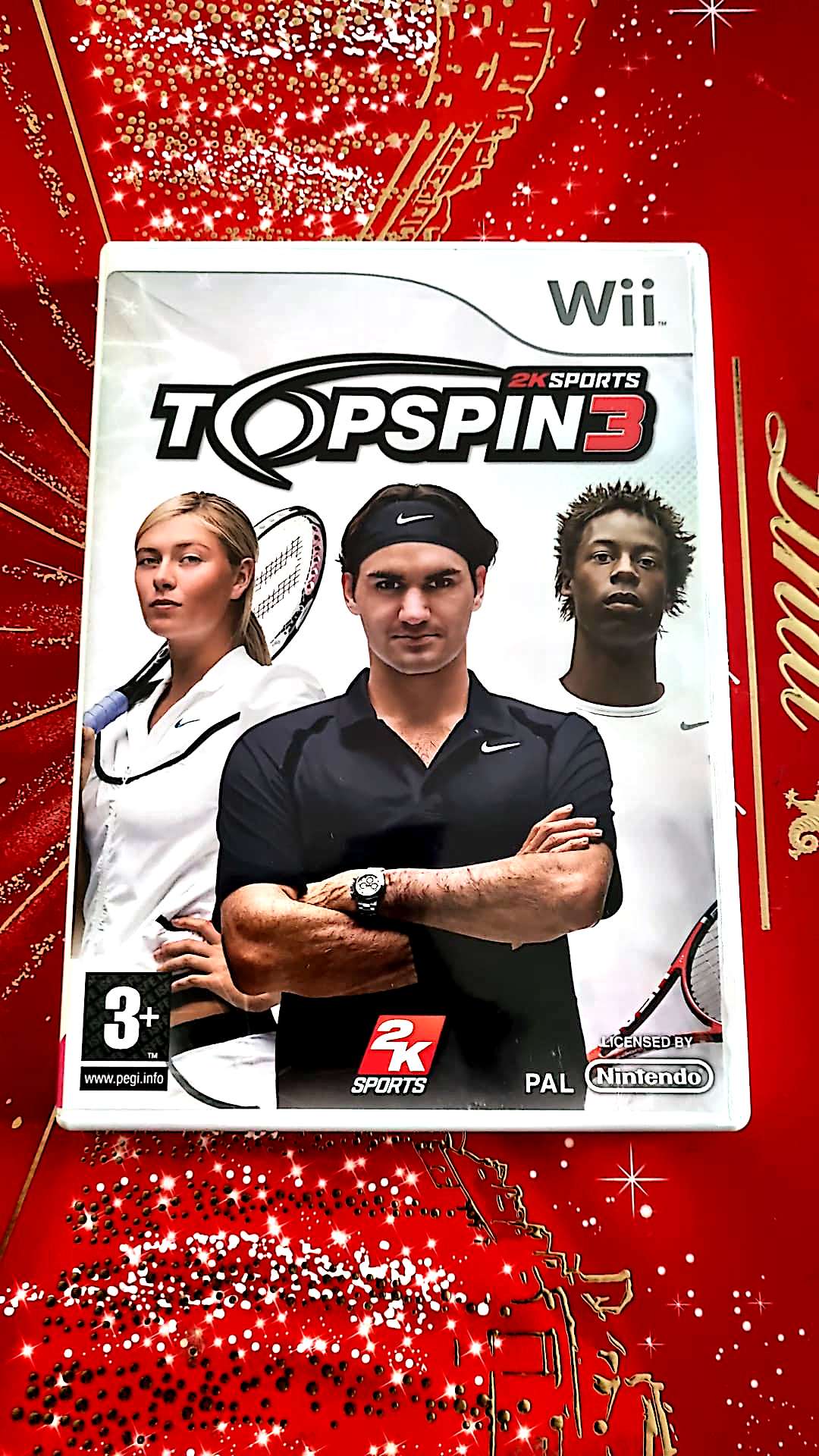 jeu wii 2ksports top spin 3
