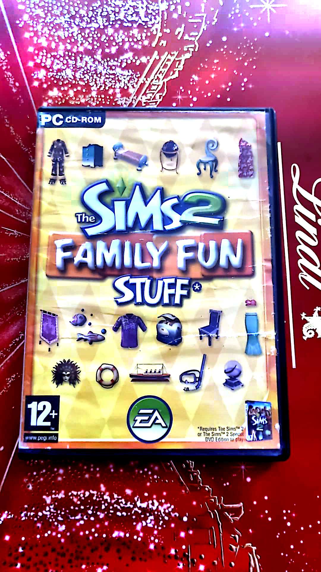 jeu pc the sims 2 family fun stuff