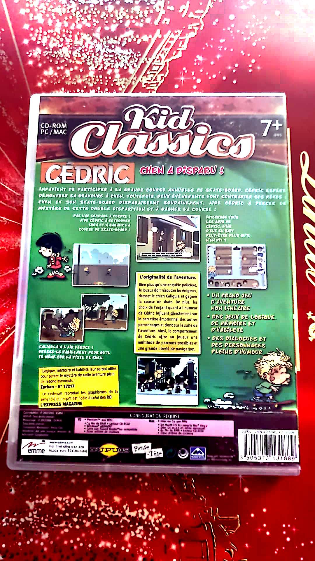 jeu pc kid classics cedric chen a disparu