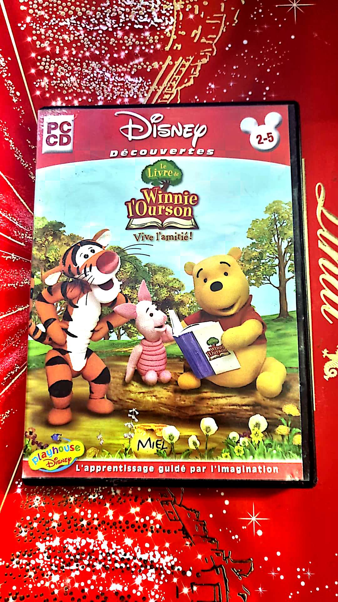jeu pc disney decouvertes le livre de winnie l'ourson vive l'amitie