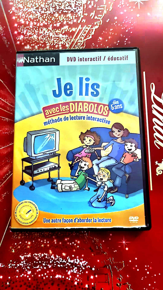 dvd interactif / educatif je lis avec les diabolos