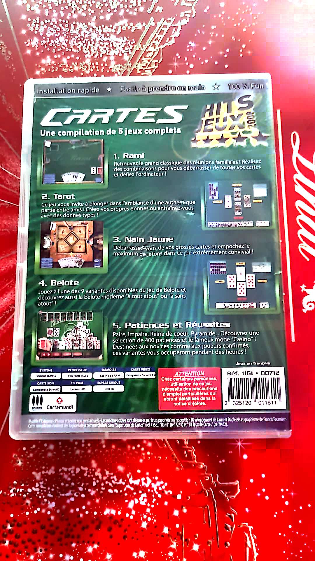 jeu pc hits jeux 2008 cartes