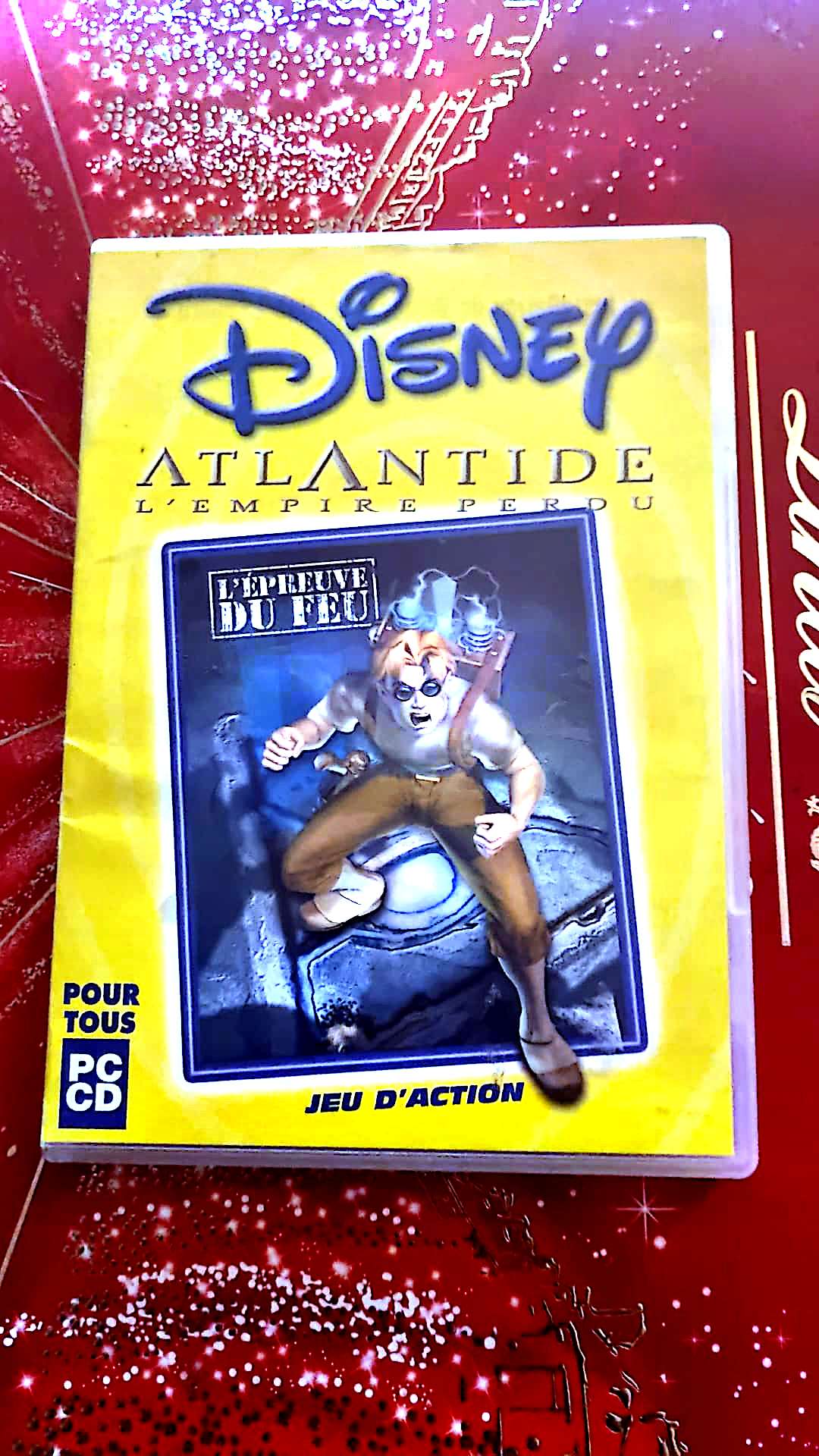 jeu pc disney atlantide l'empire perdu l'épreuve du feu