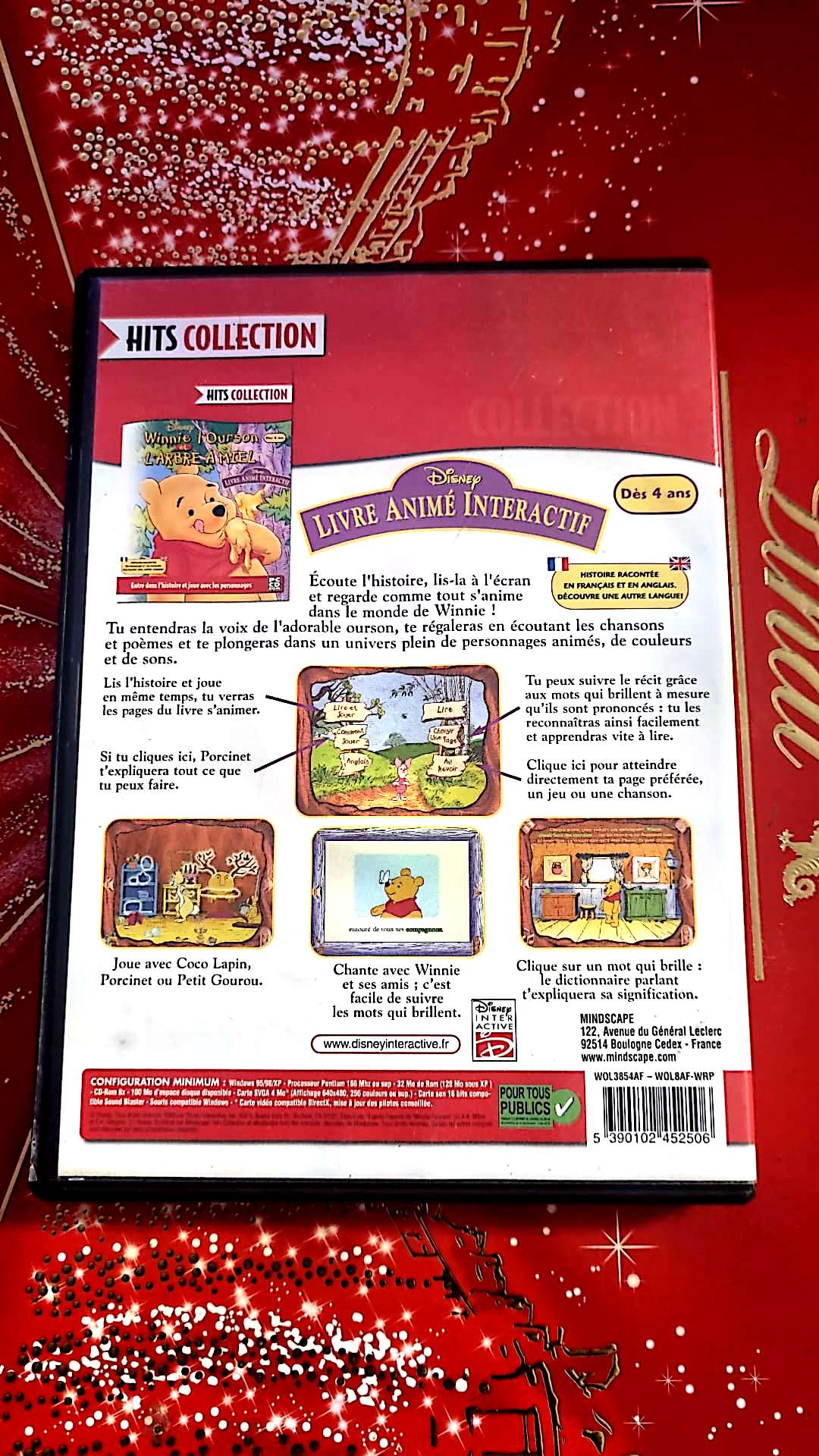 jeu pc winnie l'ourson et l'arbre a miel