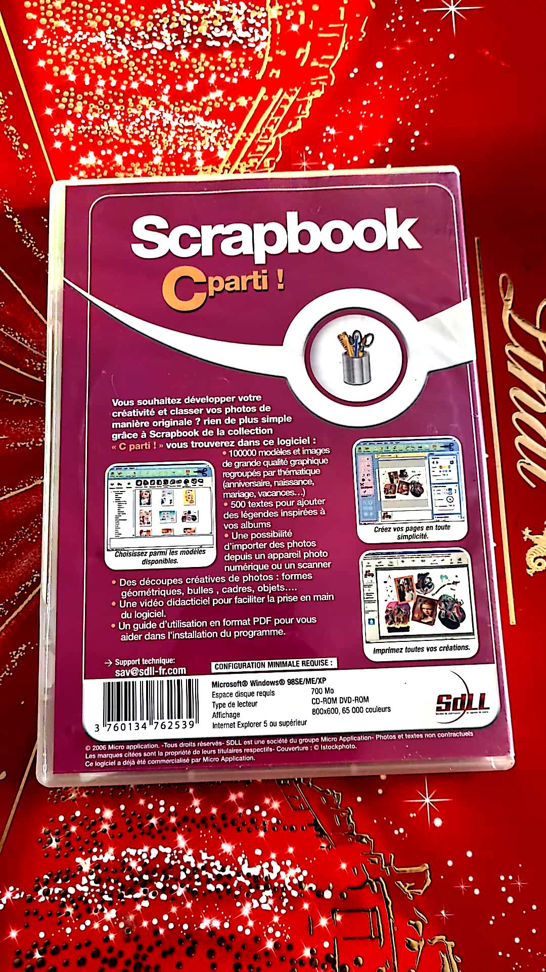 jeu pc scrapbook Cparti!