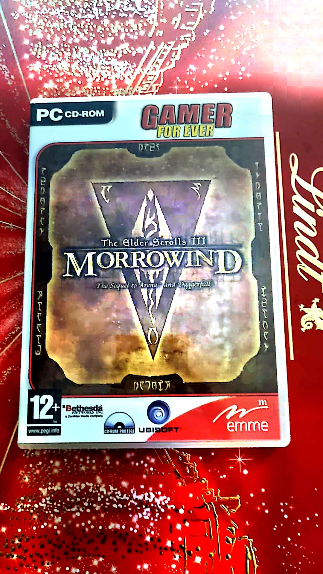 jeu pc gamer for ever the elder scrolls III morrowind