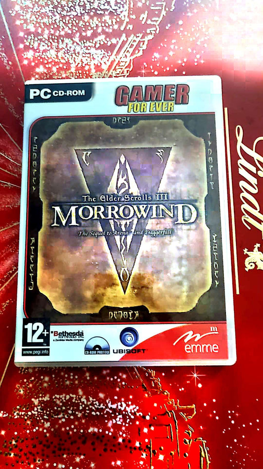 jeu pc gamer for ever the elder scrolls III morrowind