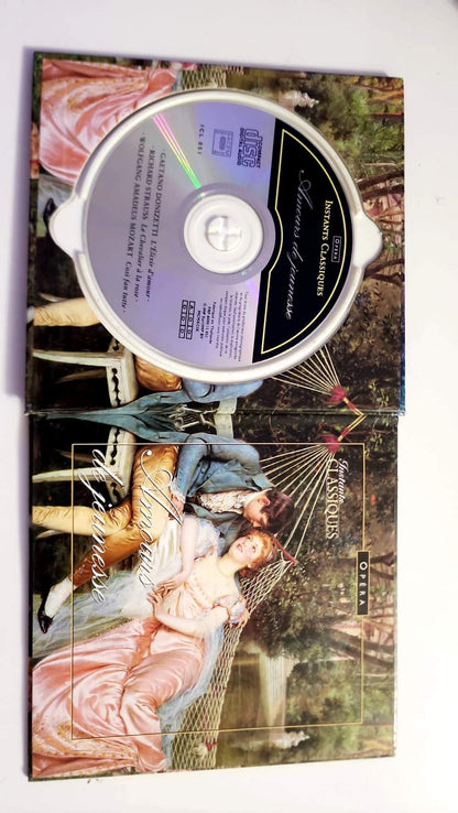 Amours de jeunesse – Instants Classiques Opéra – Livre + CD audio – Très bon état