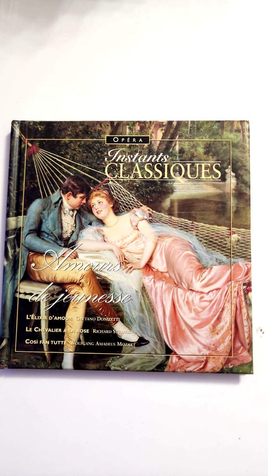 Amours de jeunesse – Instants Classiques Opéra – Livre + CD audio – Très bon état