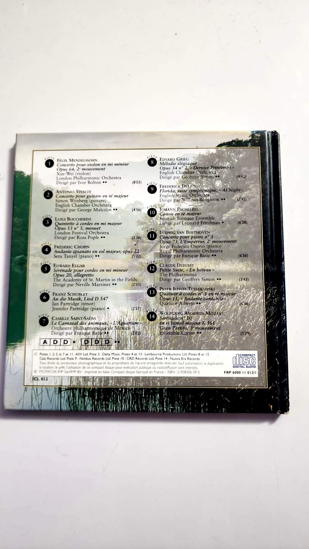 Douceur matinale – Instants Classiques – Livre + CD audio – Très bon état