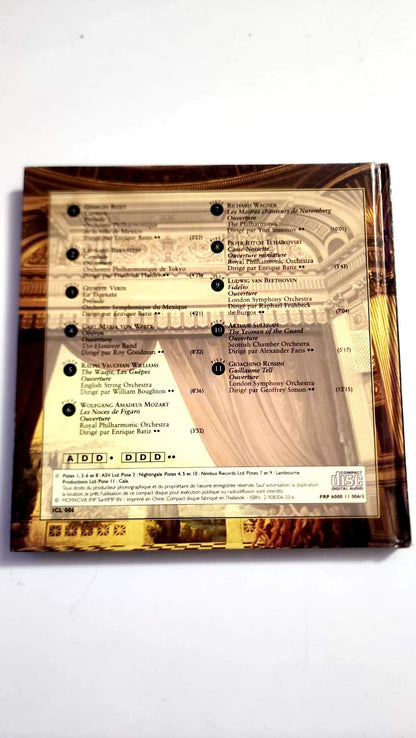 Classical Moments – Overtures of Great Operas – Classical Music – Book + audio CD included