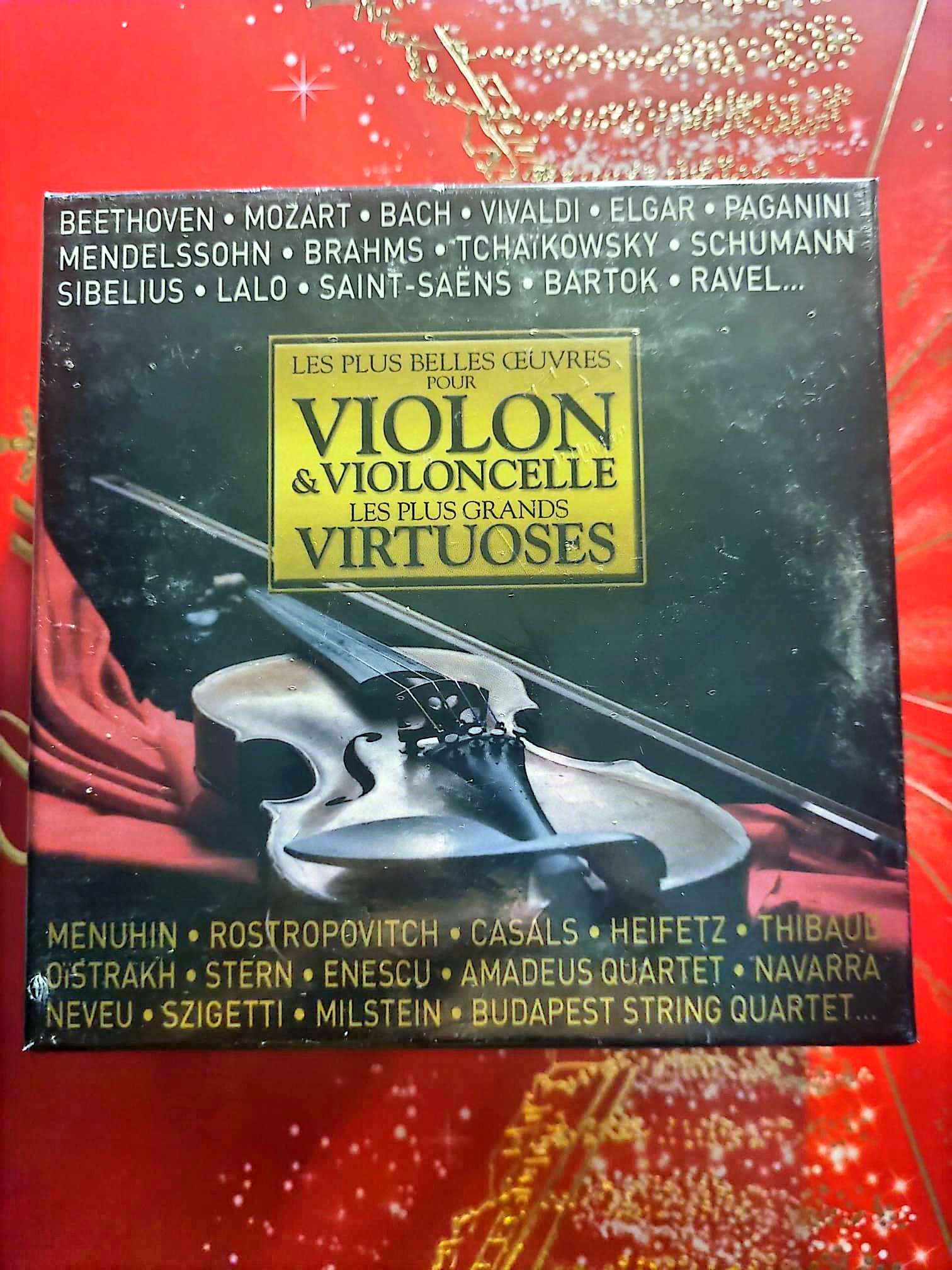 Les Plus Belles Œuvres pour Violon & Violoncelle – Coffret CD Musique Classique cd audio