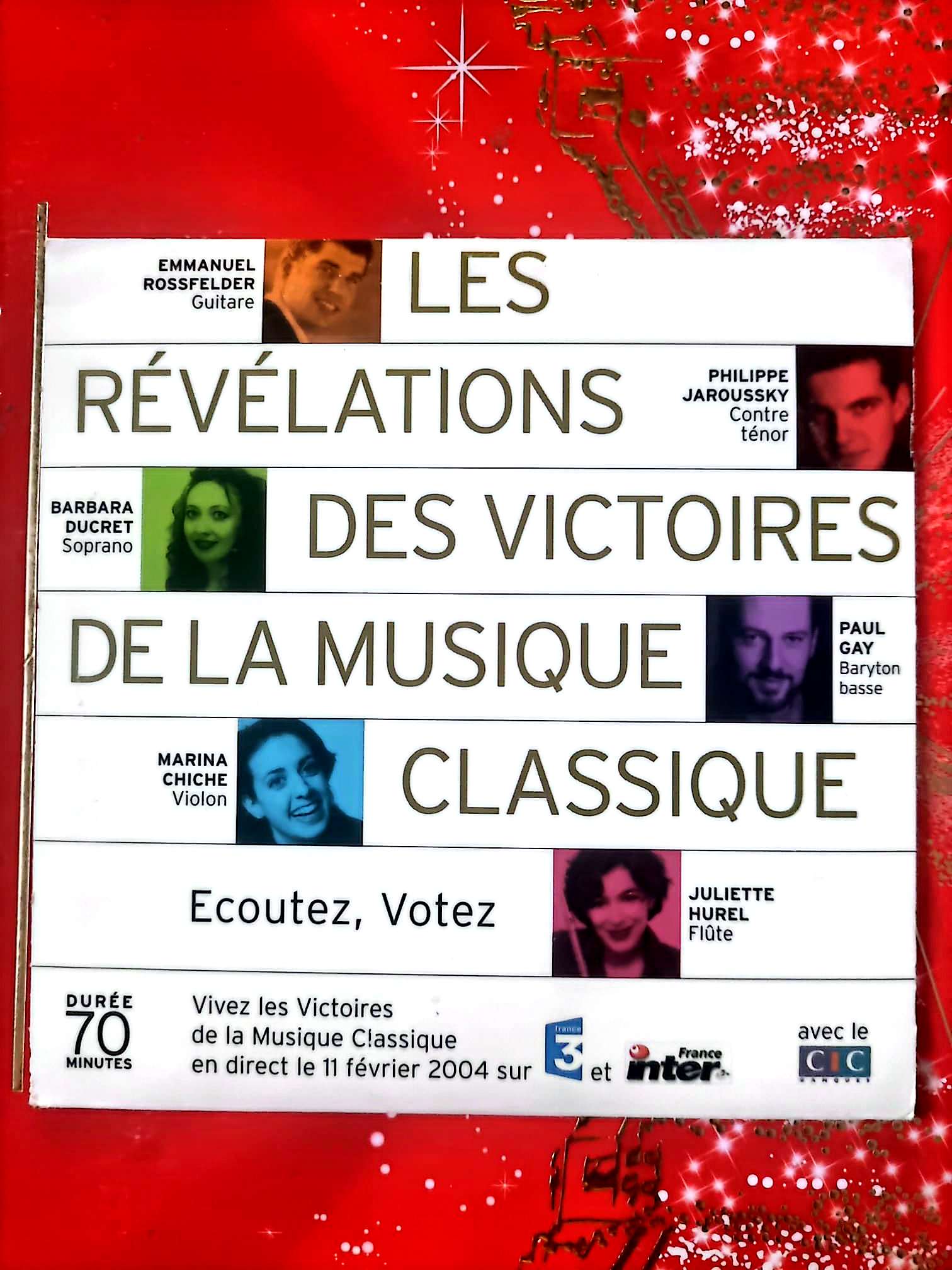 Les Révélations des Victoires de la Musique Classique CD 2003 cd audio