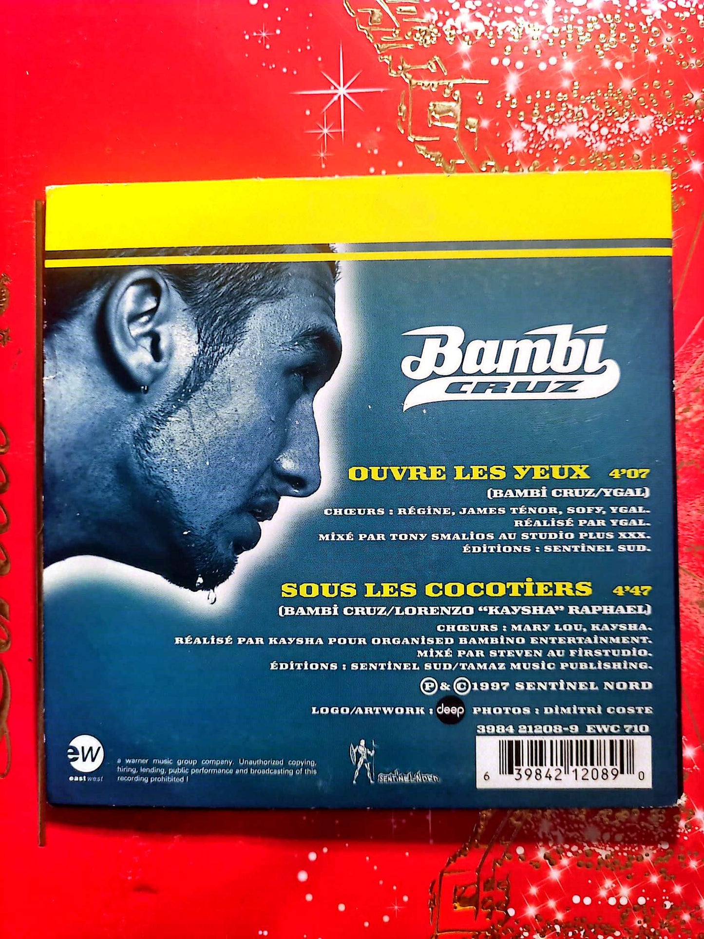 Bambi Cruz – Ouvre les yeux CD Single Musique Française cd single
