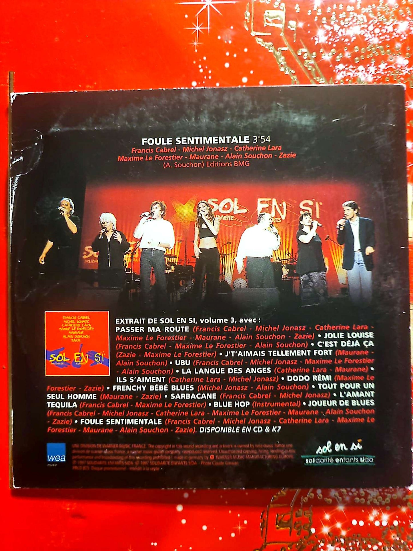 Sol En Si – Foule sentimentale CD Single Collectif Artistes Français cd single