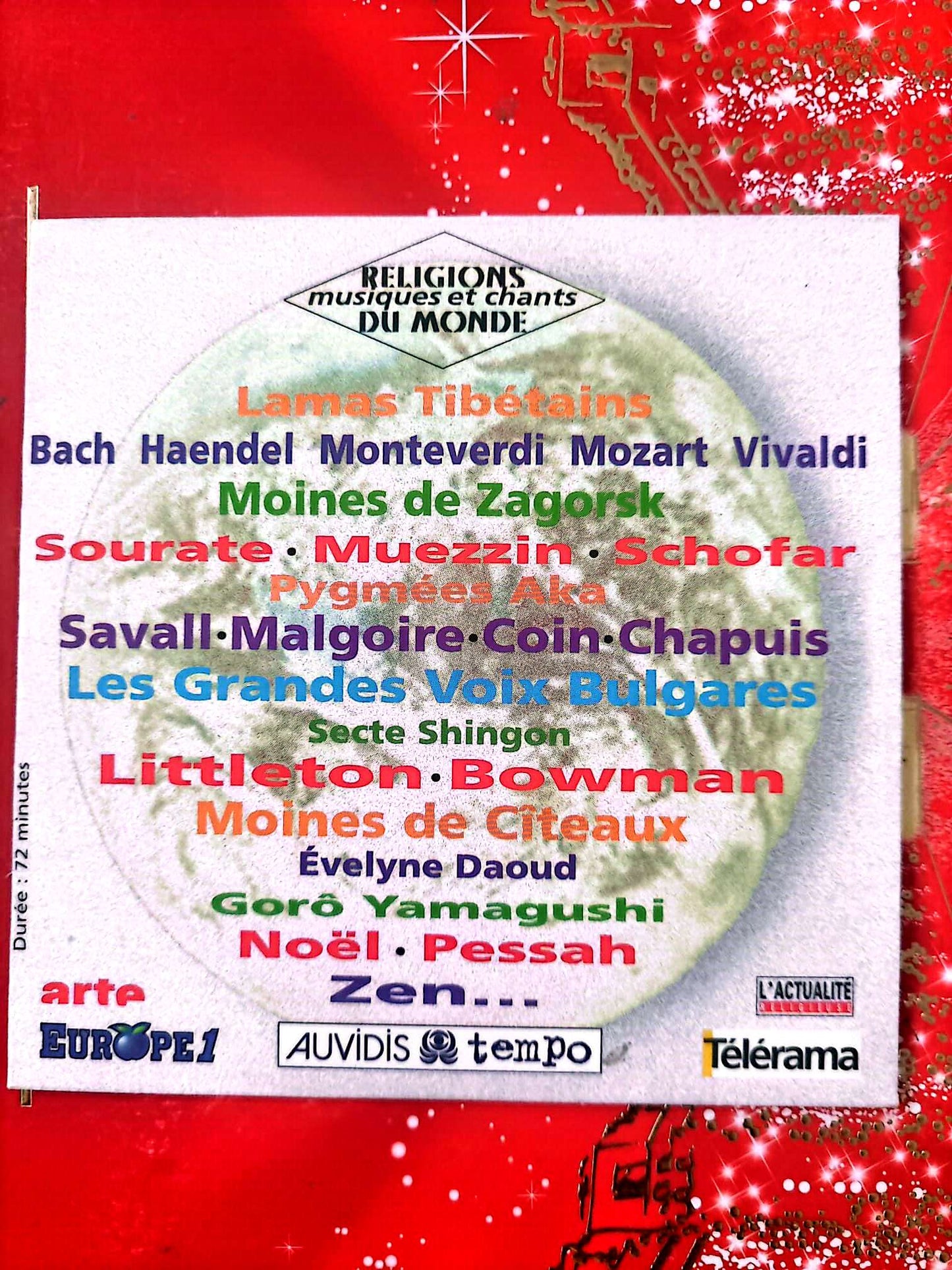 Religions – Musiques et Chants du Monde CD Compilation Spirituelle Complet cd audio