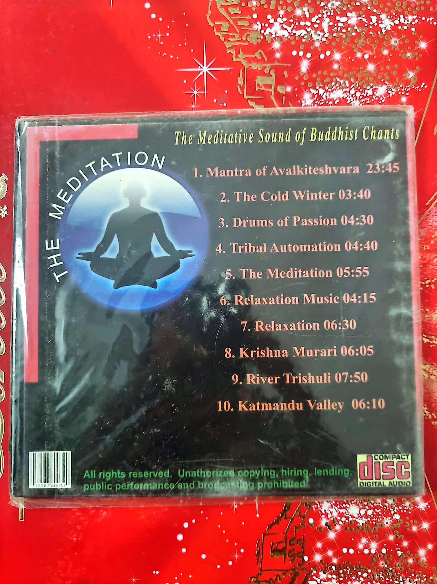 The Meditation – The Meditative Sound of Buddhist Chants CD Relaxation Complet cd audio