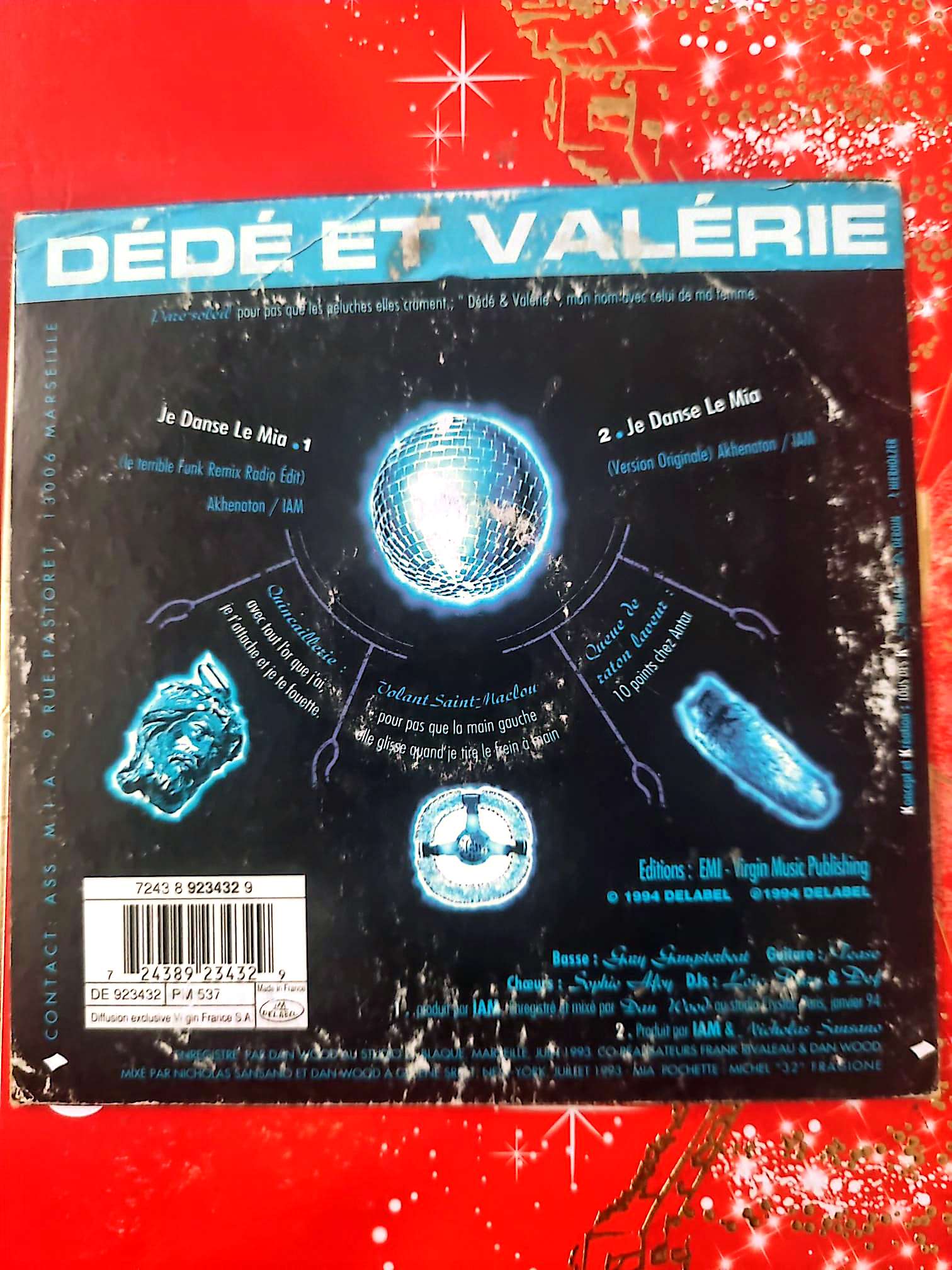 IAM – Je danse le Mia CD Single Rap Français Complet cd single