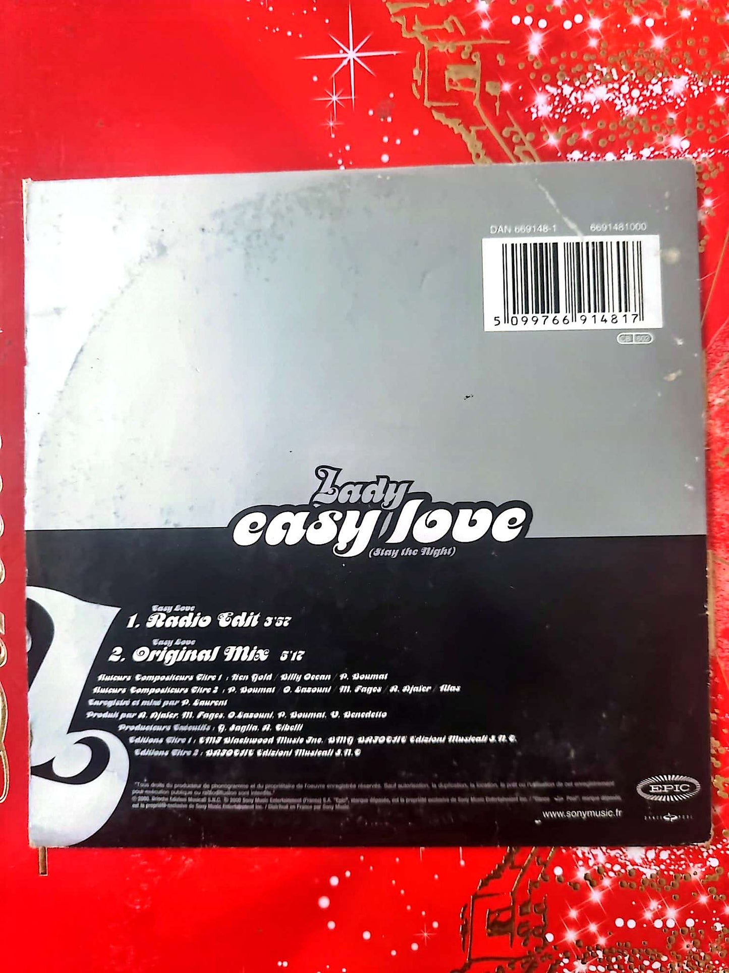 Lady – Easy Love CD Single Dance Pop Complet cd audio