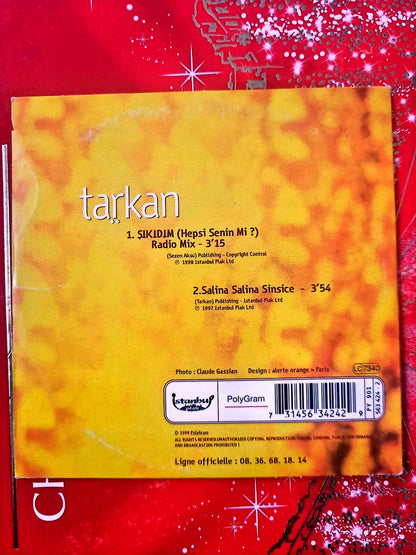 Tarkan – Şıkıdım Hepsi Senin Mi CD Single Pop Turque Complet cd single