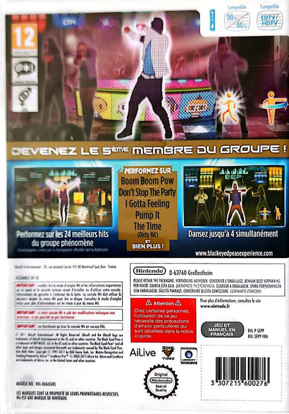 The Black Eyed Peas Experience – Nintendo Wii – Music Dance Game – Ubisoft – French Version