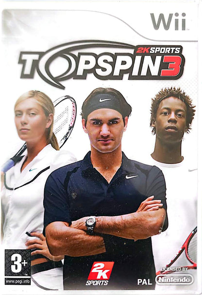 Top Spin 3 – Nintendo Wii – Jeu de Tennis – 2K Sports – Version Française