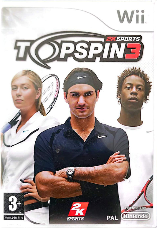 Top Spin 3 – Nintendo Wii – Jeu de Tennis – 2K Sports – Version Française