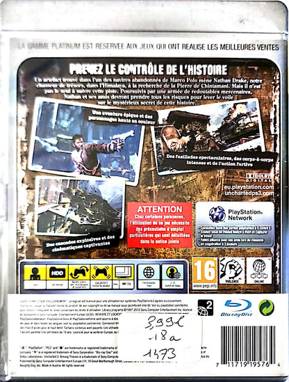 Uncharted 2 : Among Thieves Platinum – PS3 – Aventure Action – Naughty Dog – Version Française