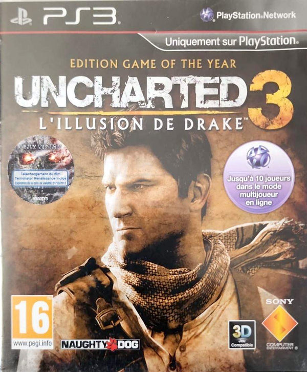 Uncharted 3 : L'Illusion de Drake – Edition Game of the Year – PS3 – Version Française – Naughty Dog