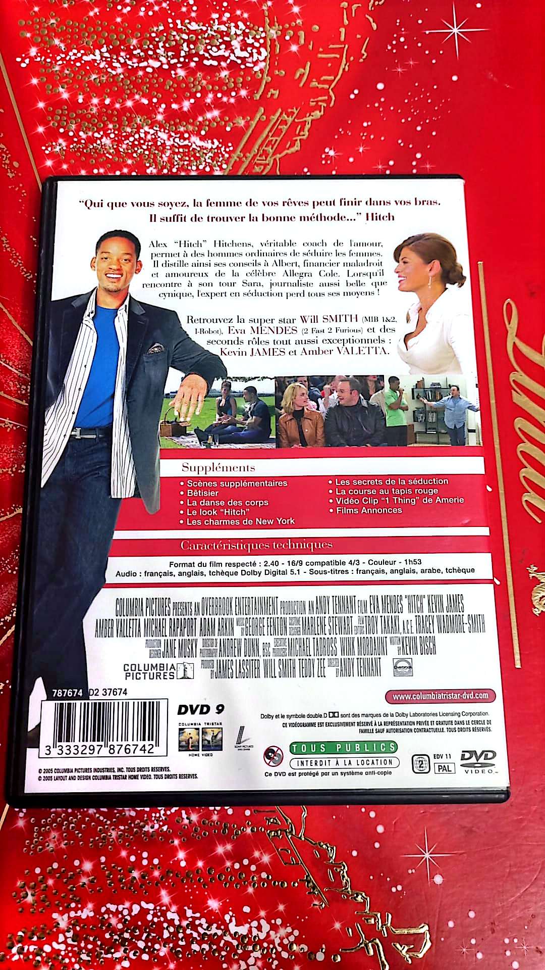 DVD : hitch expert en seduccion film