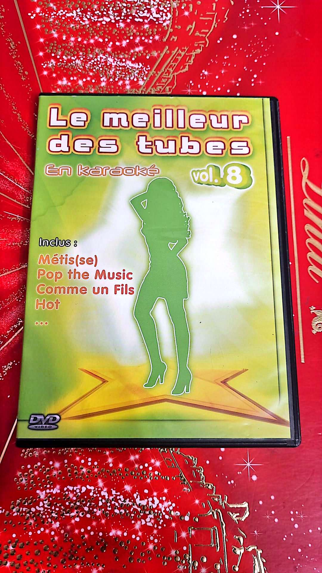 DVD : le meilleur des tubes en karaoké vol.8