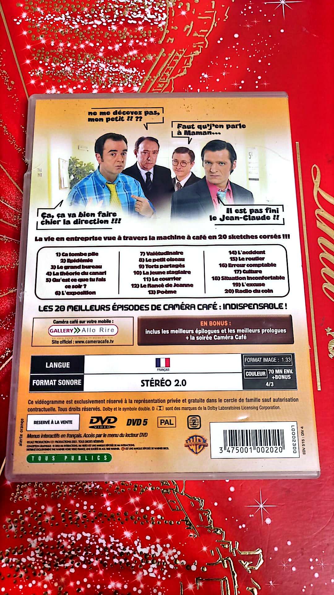 DVD : la crème de caméra café