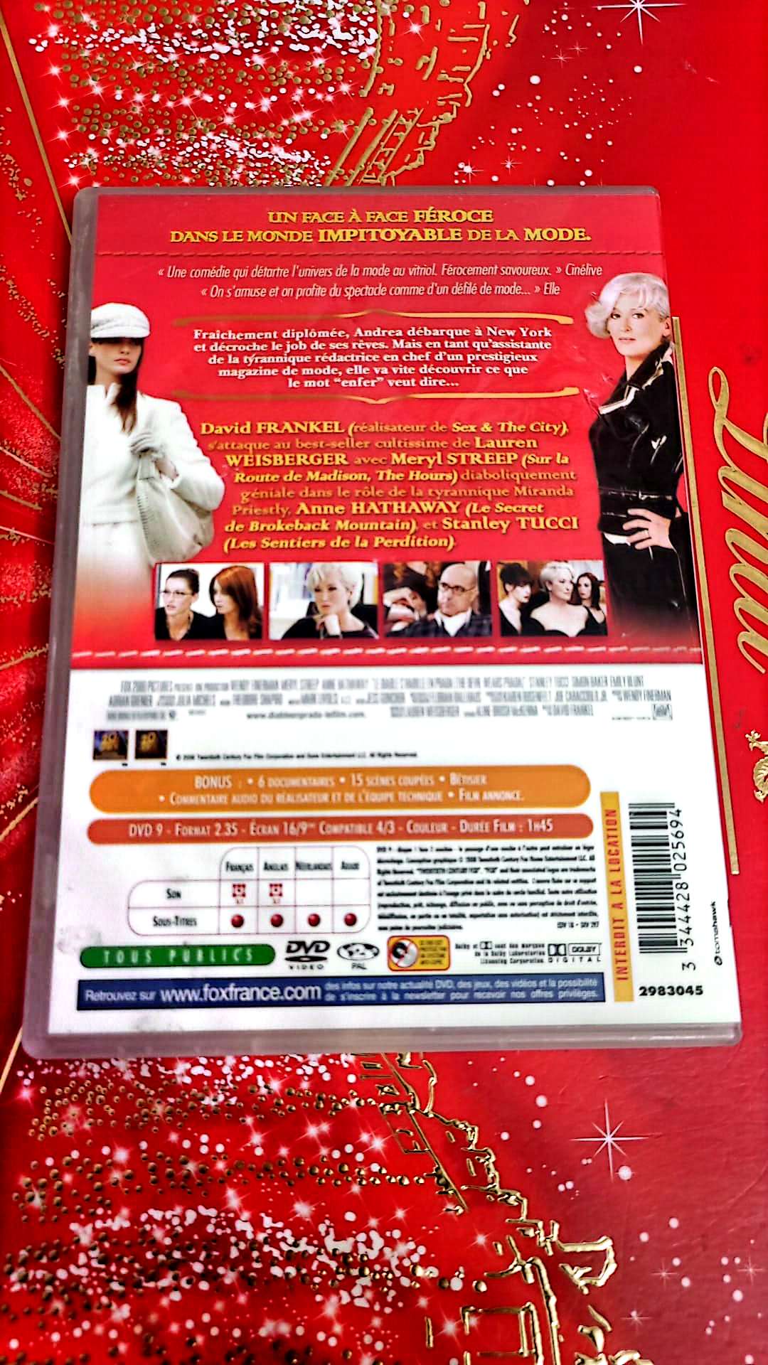 DVD : le diable s'habille en prada