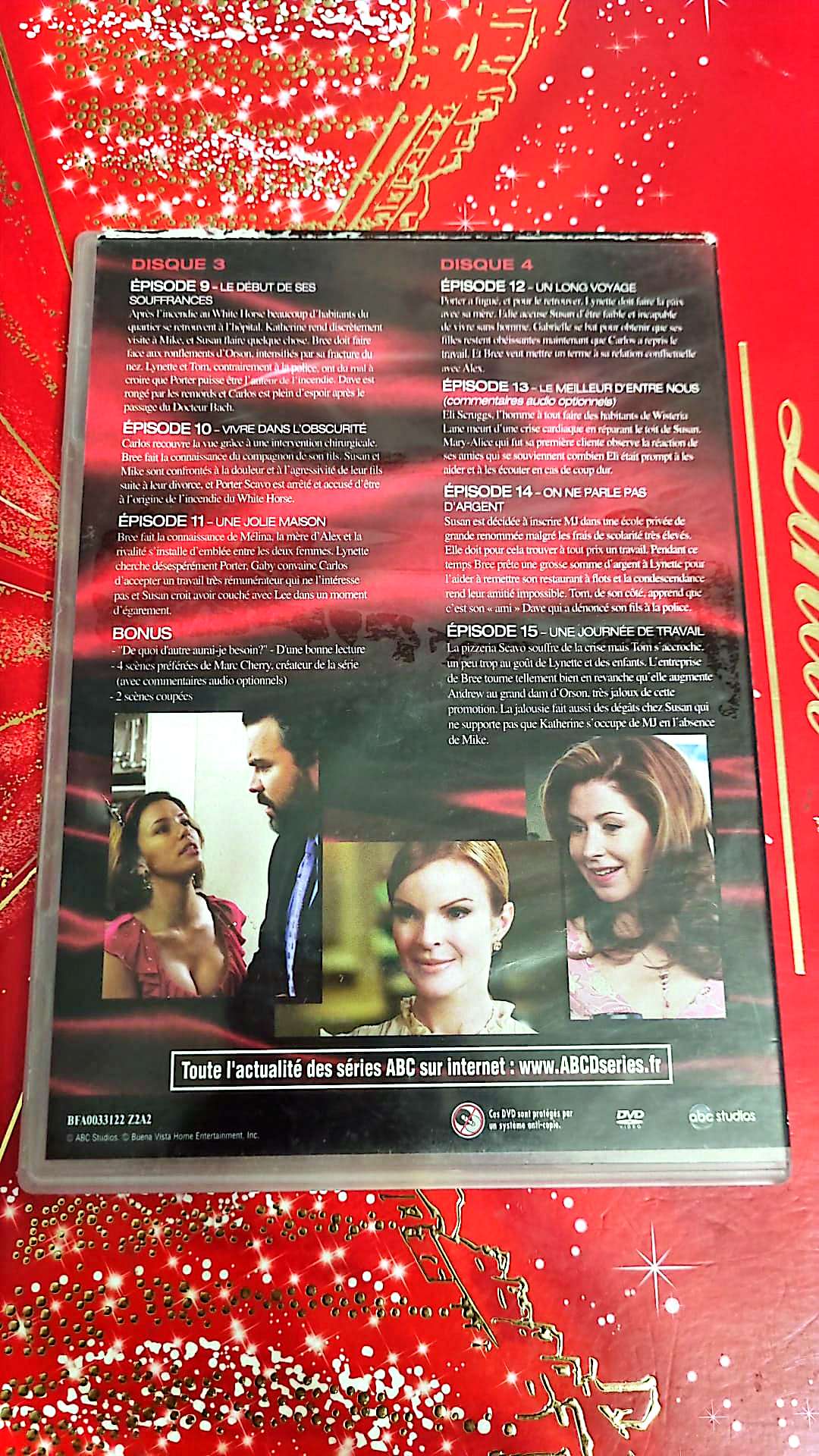 DVD : Desperate housewives s5 ep 9-15