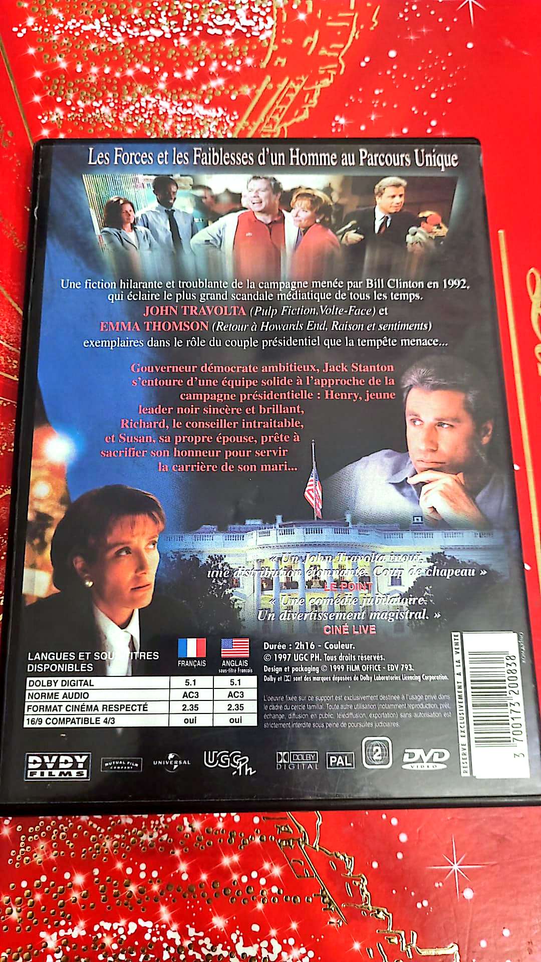 DVD : primary colors