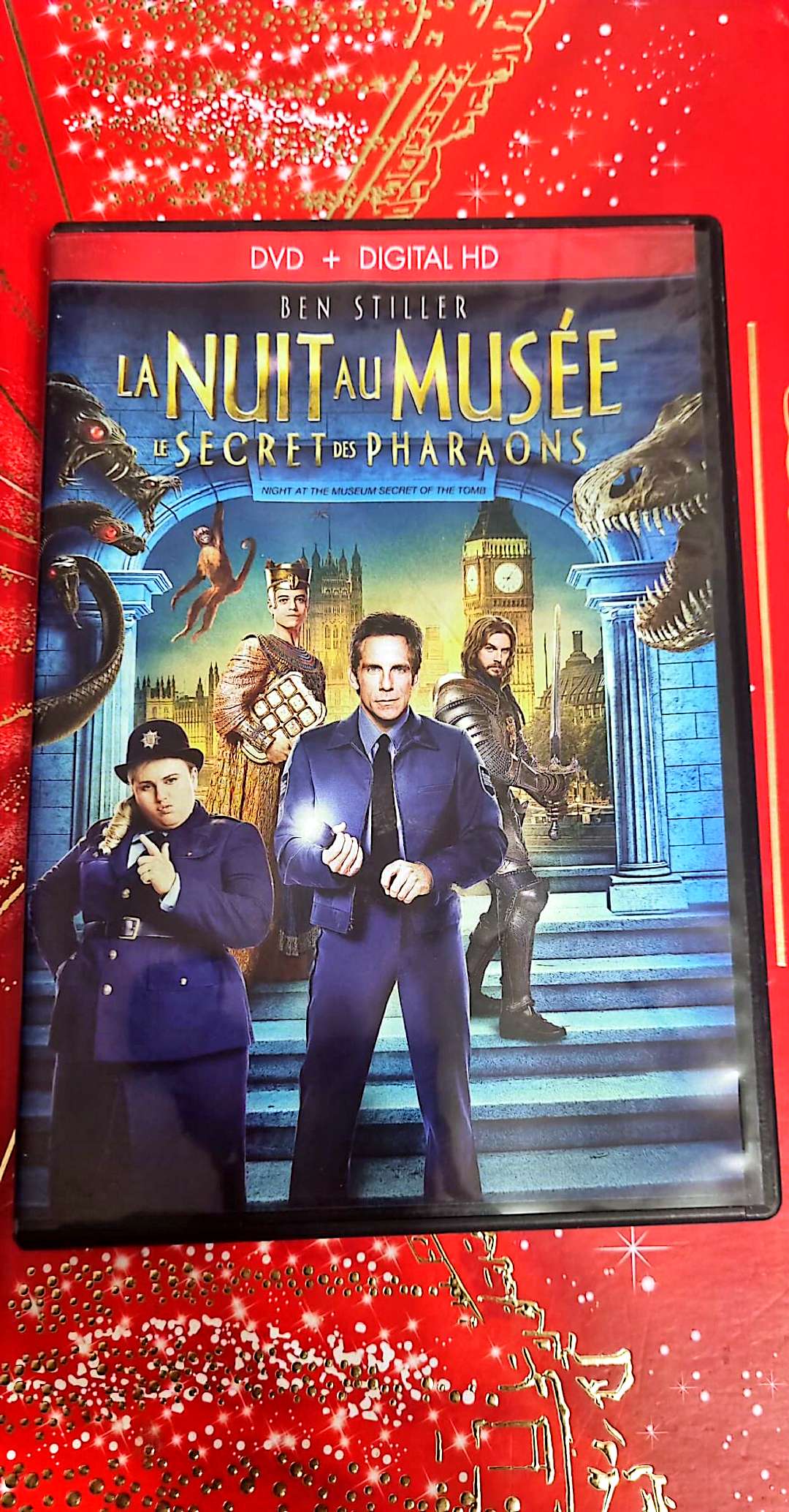 DVD : la nuit au musée le secret des pharaons